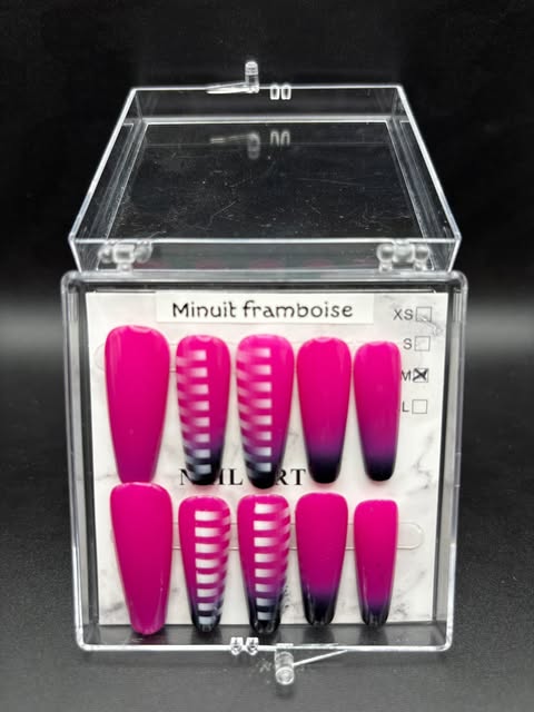 Set "Minuit Framboise"