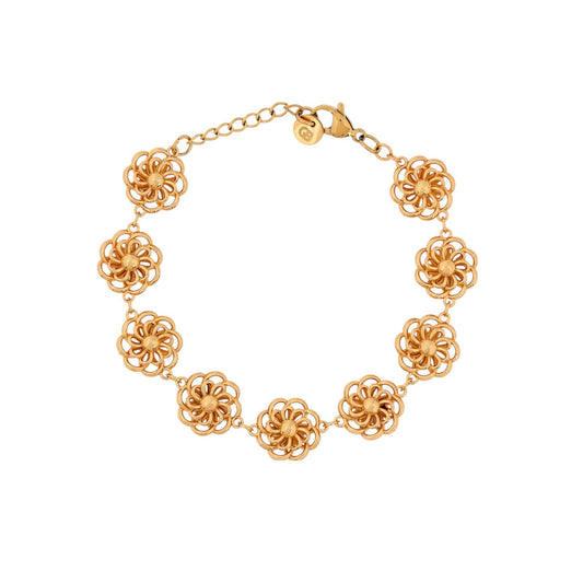 Bracelet Charms fleur traditionnelle