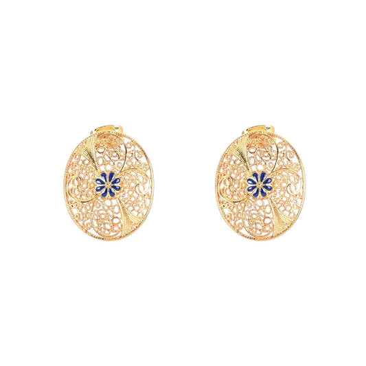 Boucles d\'oreilles Encantos Portugal traditionnelles et fleur
