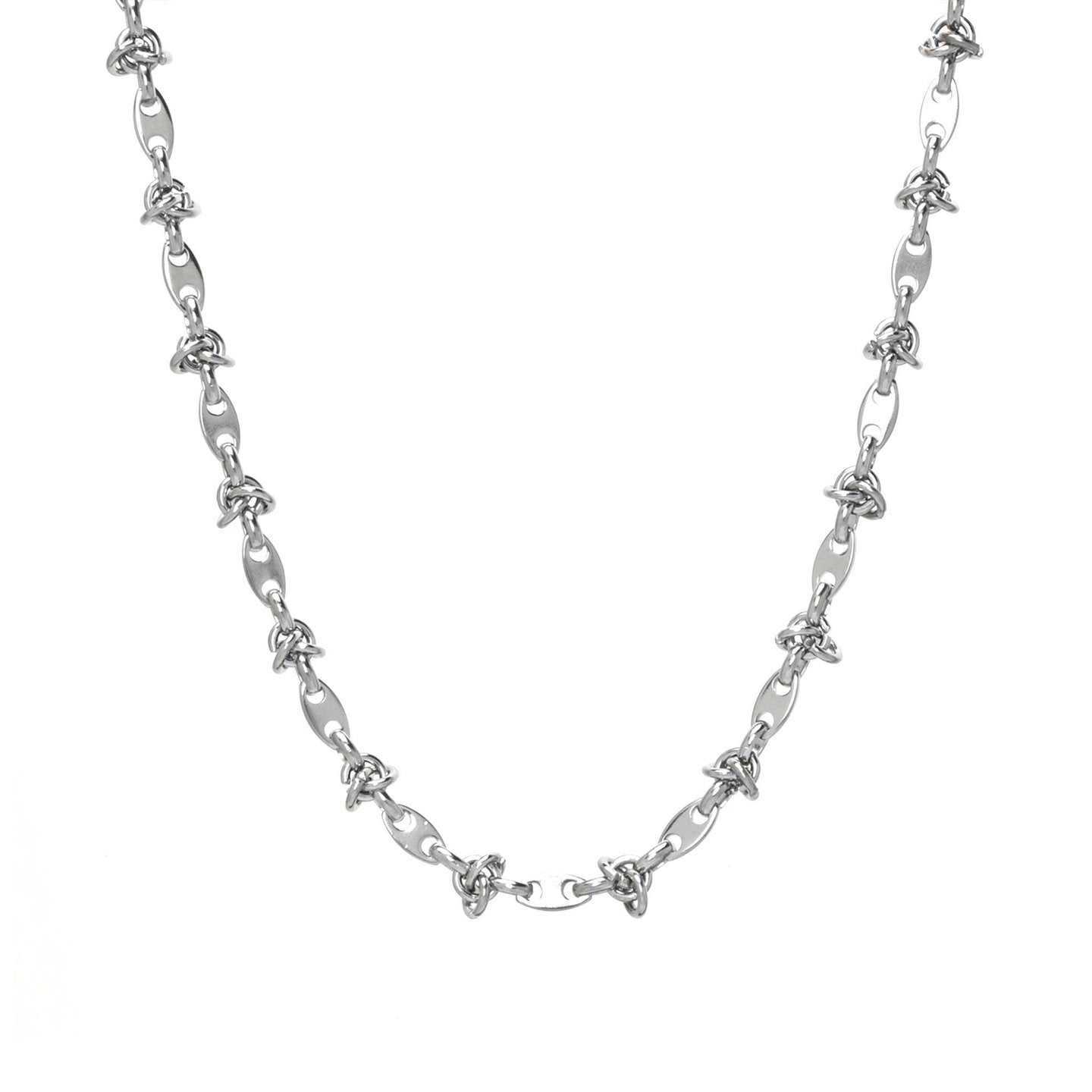 Collier glamour épais avec maillons