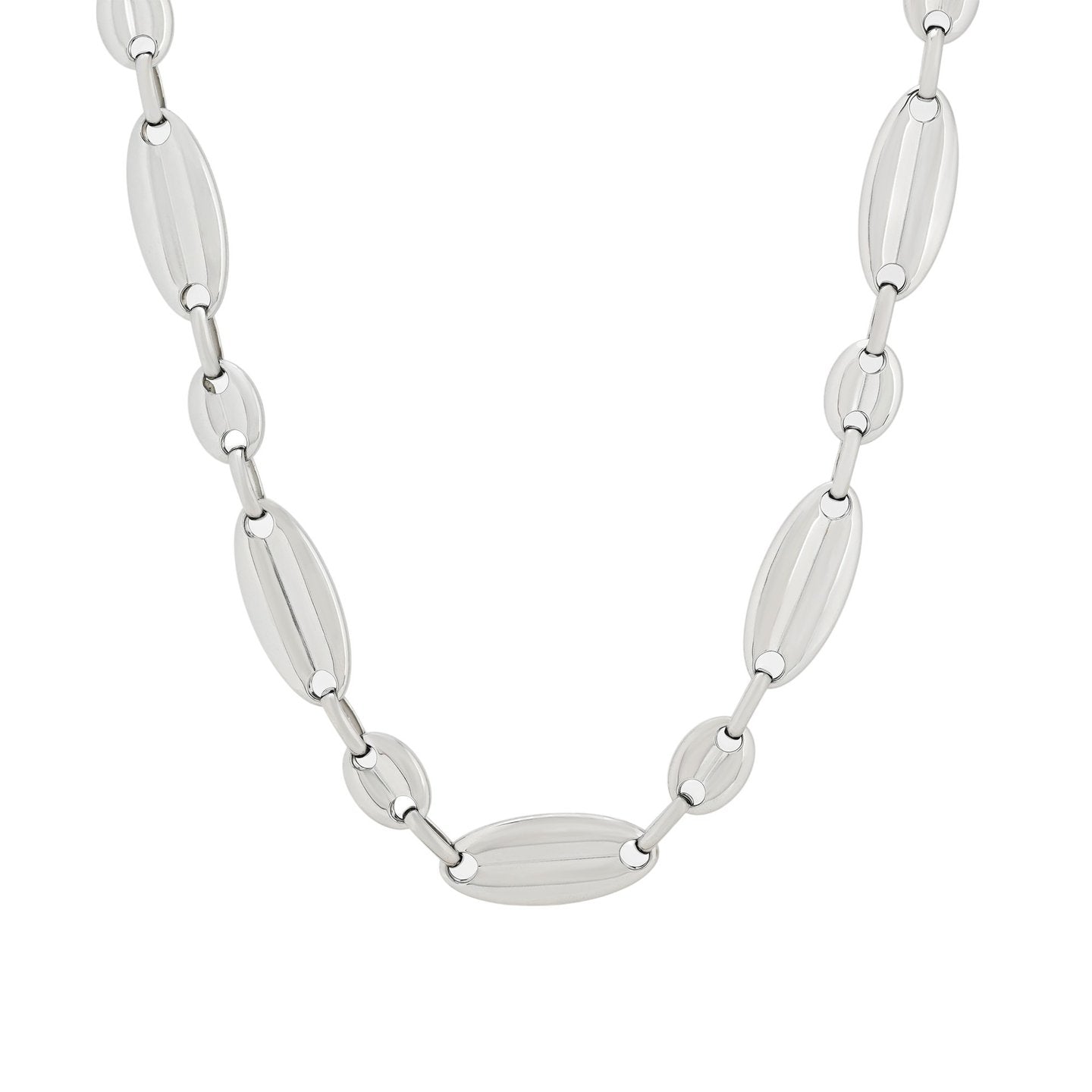 Collier en acier liens long