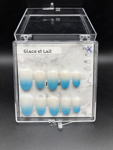 Set " Glace et Lait"