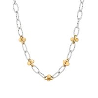 Collier Glamour maille multicolore