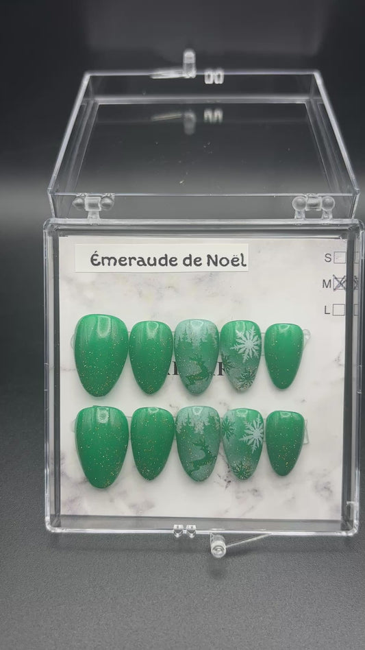 Set "EMERAUDE DE NOEL"