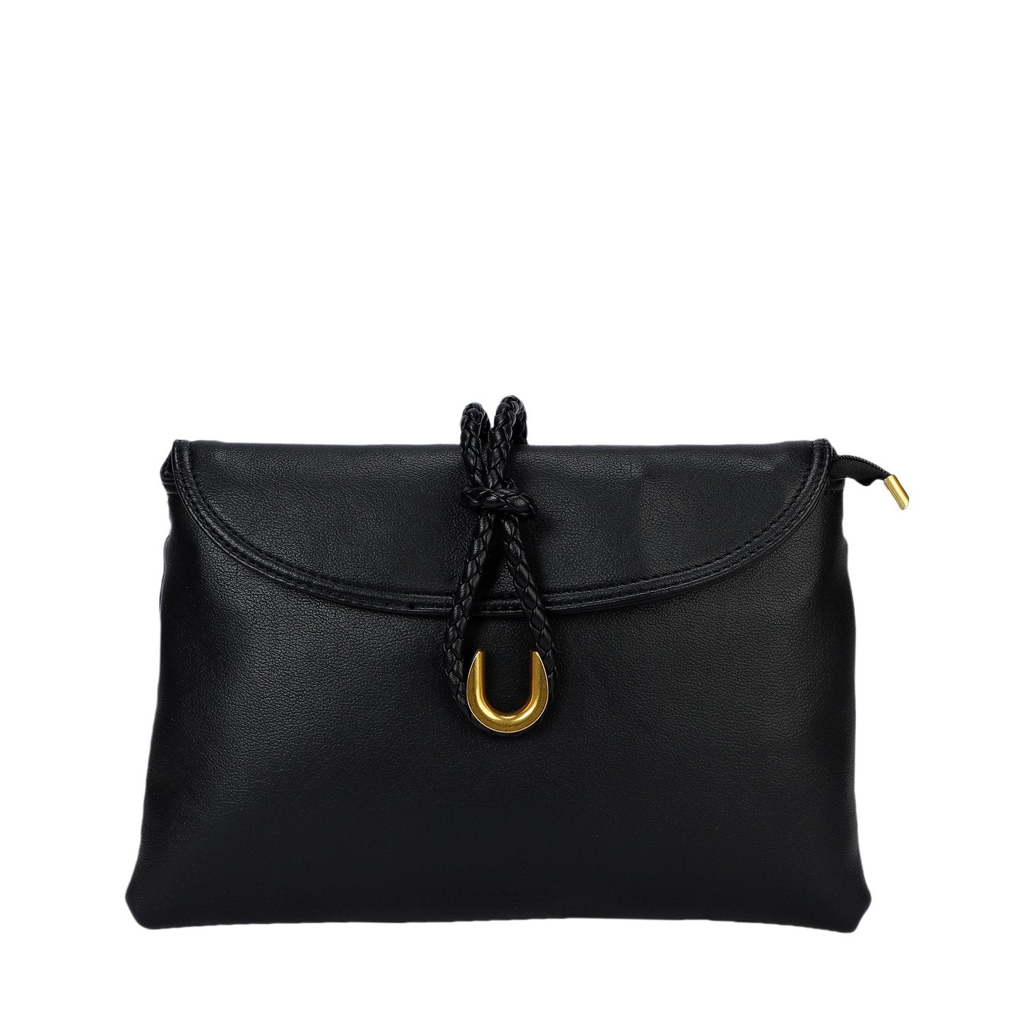 Sac à main avec détails dorés