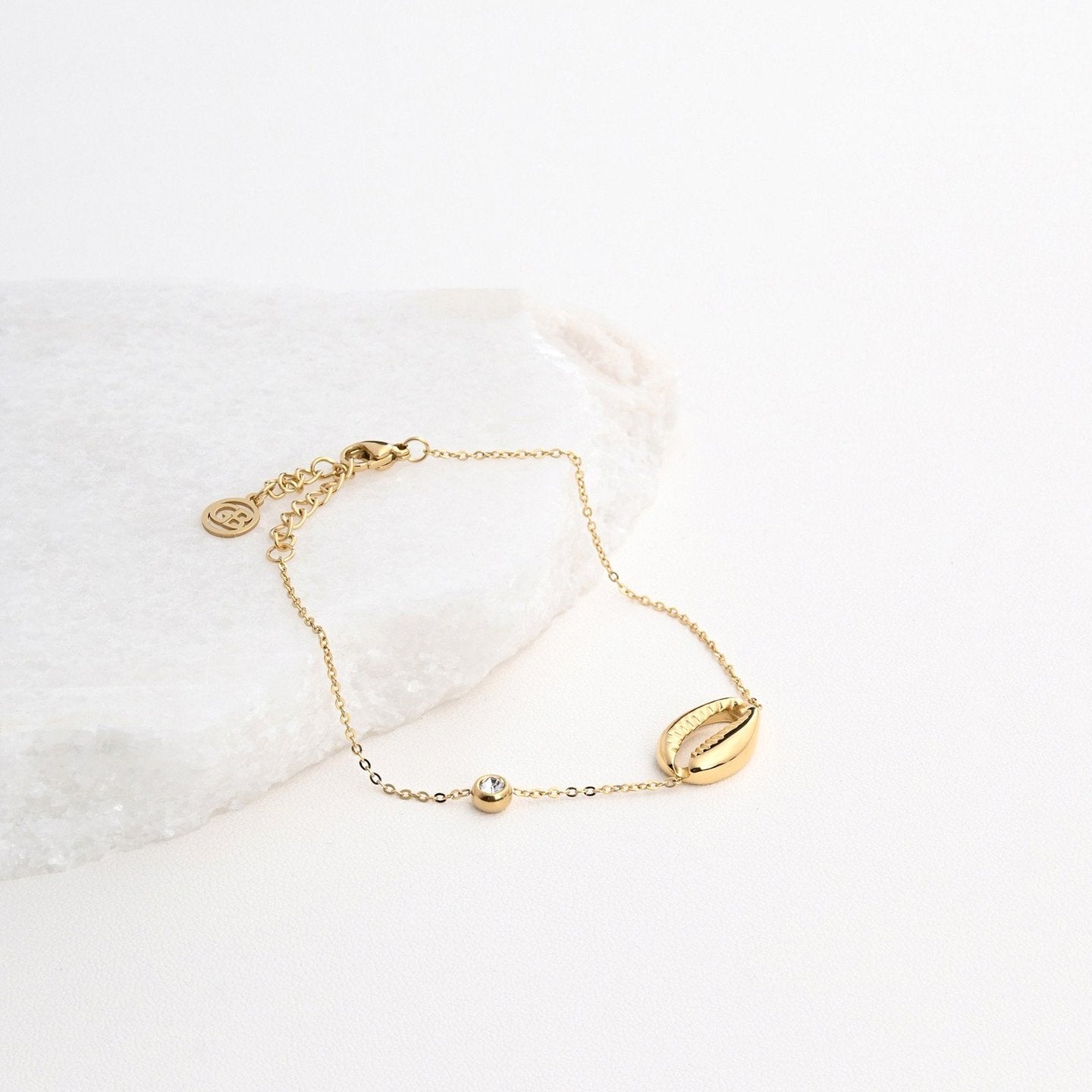 Bracelet en acier coquille