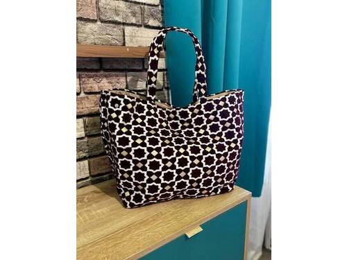 Sac cabas fait mains