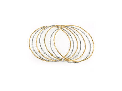 Bracelet en acier à 7 cercles