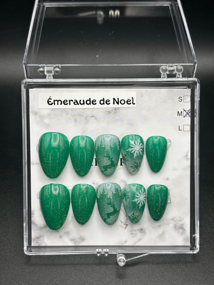 Set "EMERAUDE DE NOEL"