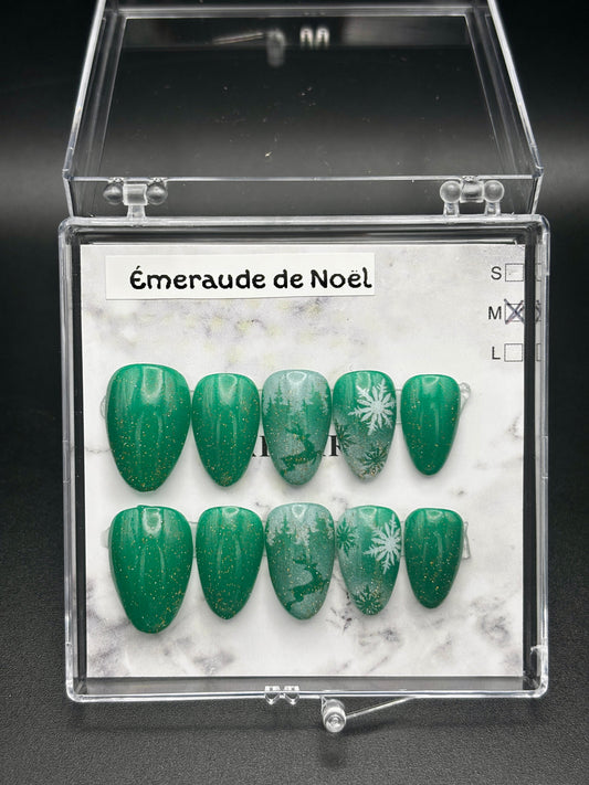 Set "EMERAUDE DE NOEL"