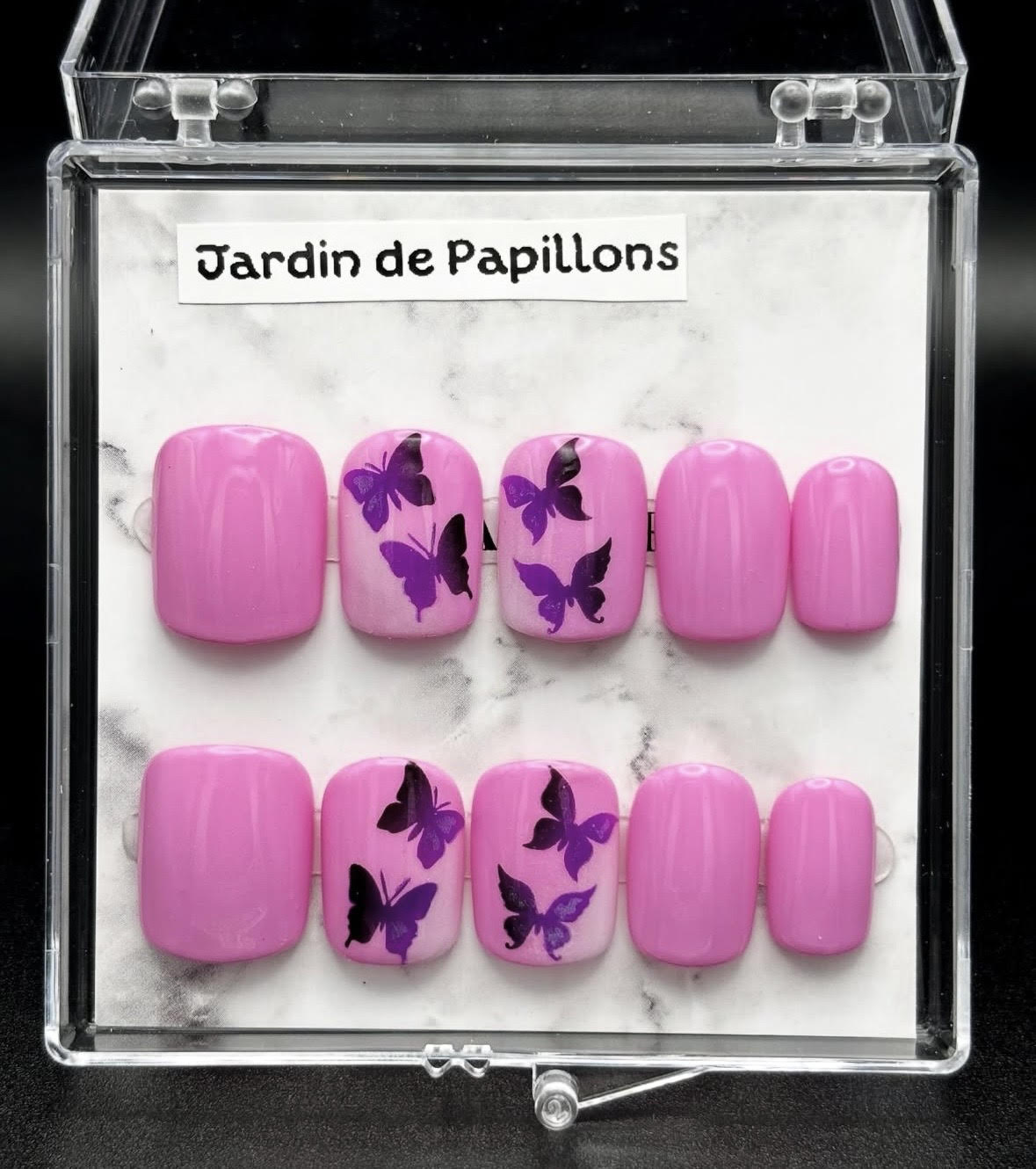 Set "JARDIN DE PAPILLONS"