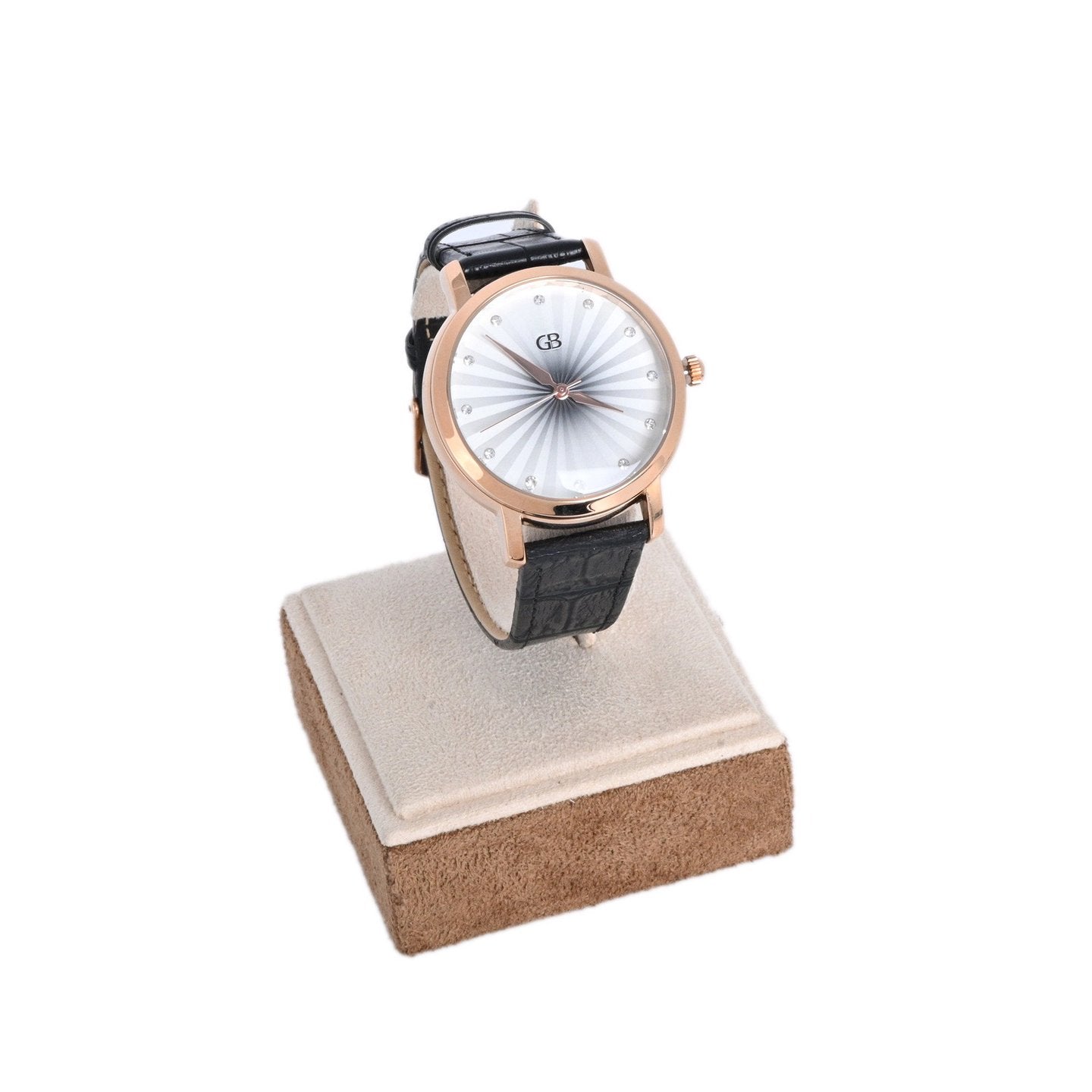 Montre analogique noire